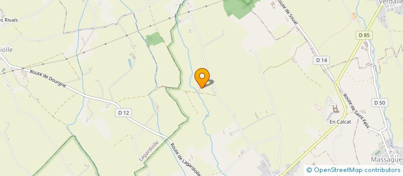 localisation de l'entreprise SARL CARLES-LEPRINCE  DOURGNE