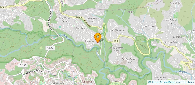 localisation de l'entreprise SARL CARLIAT  BIOT