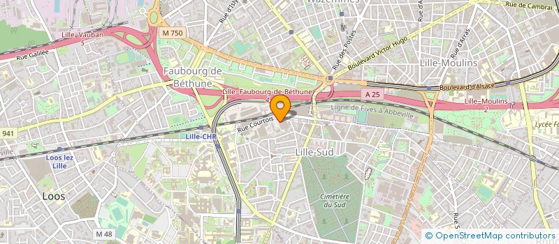 localisation de l'entreprise SARL CARLSTYL à LILLE