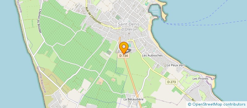 localisation de l'entreprise SARL CARMA  SAINT-DENIS-D'OLERON