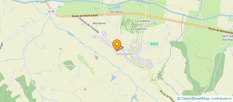 localisation de l'entreprise SARL CARME ET FILS à BEAUVAIS-SUR-TESCOU