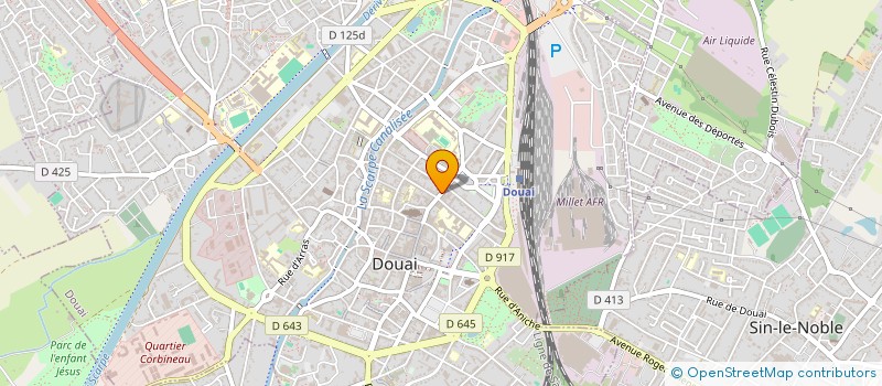 localisation de l'entreprise SARL CARMIN  DOUAI