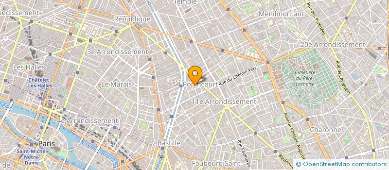 localisation de l'entreprise SARL CARMONT à PARIS