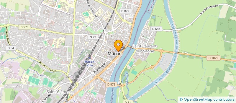 localisation de l'entreprise SARL CARNOT à MACON