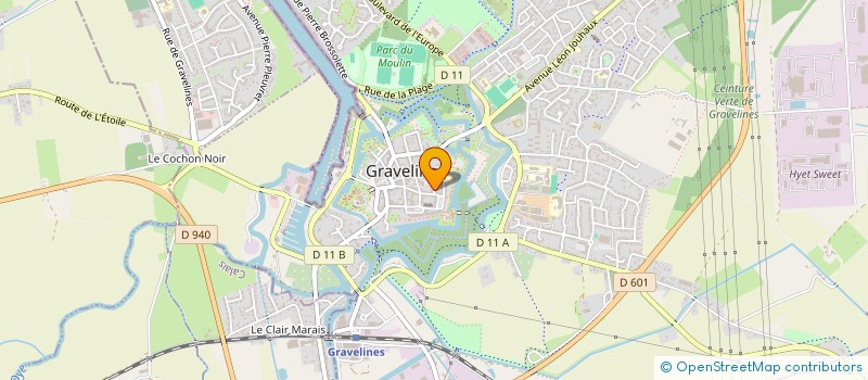 localisation de l'entreprise SARL CARNOT HOLDING à GRAVELINES