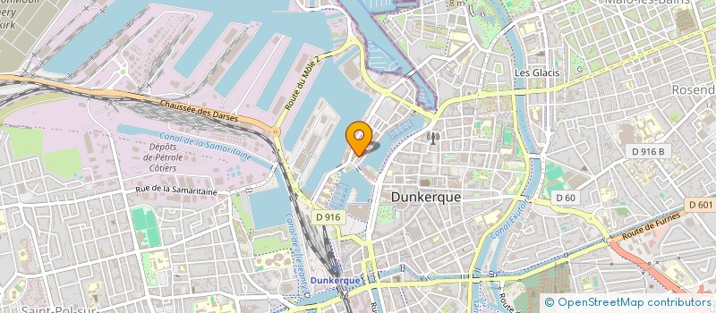 localisation de l'entreprise SARL CARO à DUNKERQUE