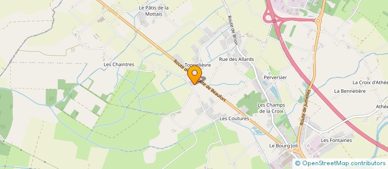 localisation de l'entreprise SARL CARO  GENNES-VAL-DE-LOIRE