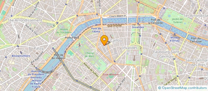 localisation de l'entreprise SARL CARO  PARIS