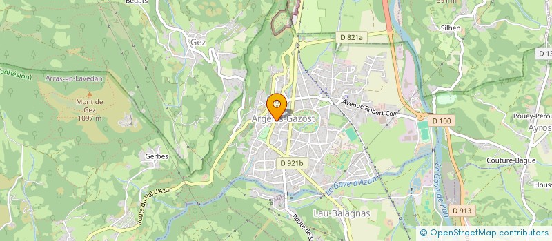 localisation de l'entreprise SARL CAROL'S à ARGELES-GAZOST