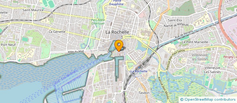 localisation de l'entreprise SARL CAROLINE  LA ROCHELLE