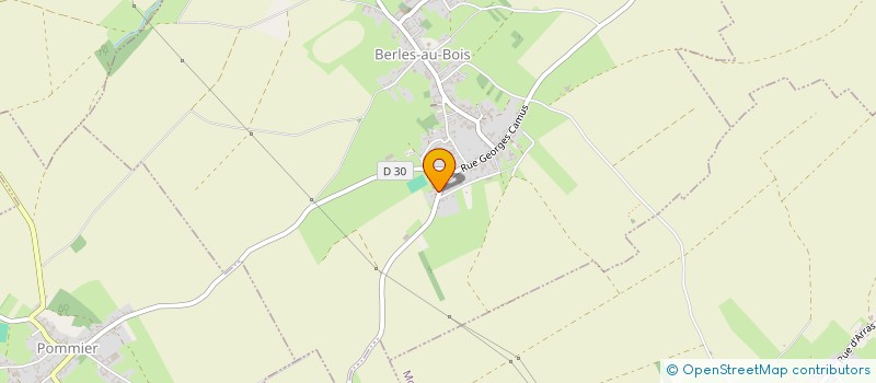 localisation de l'entreprise SARL CARON  BERLES-AU-BOIS