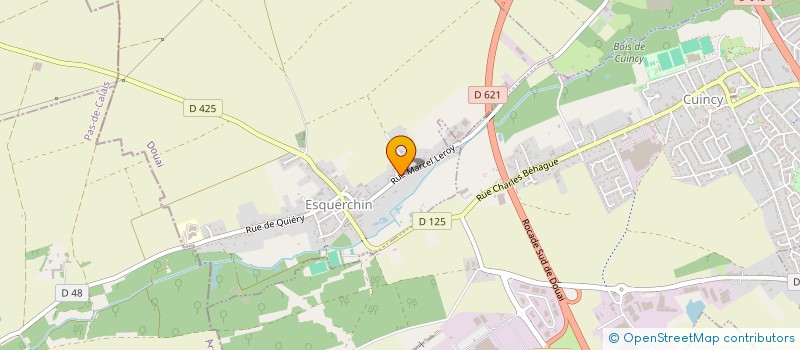localisation de l'entreprise SARL CARON BATIMENT à ESQUERCHIN