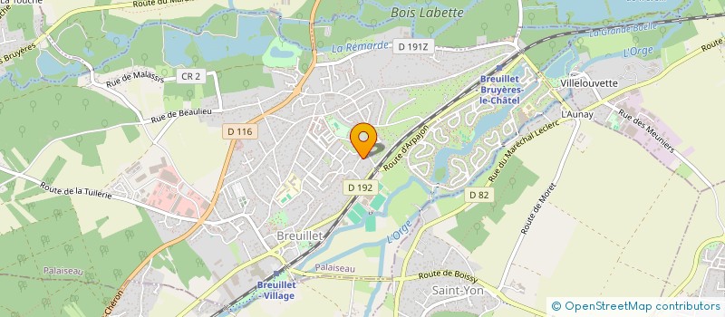 localisation de l'entreprise SARL CAROSOL à BREUILLET