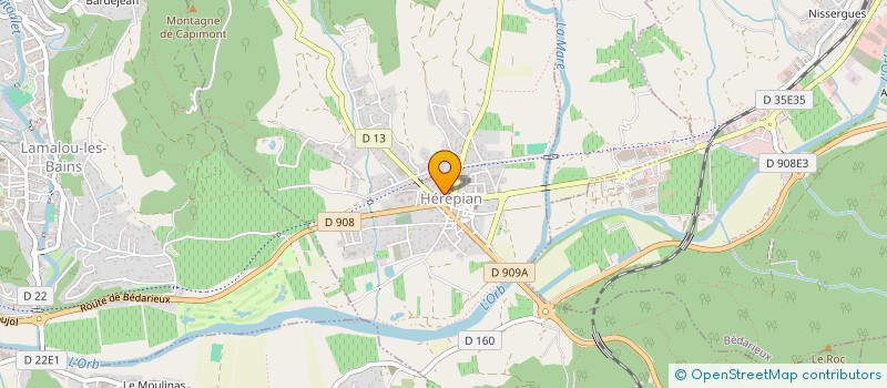 localisation de l'entreprise SARL CAROUX IMMOBILIER  HEREPIAN