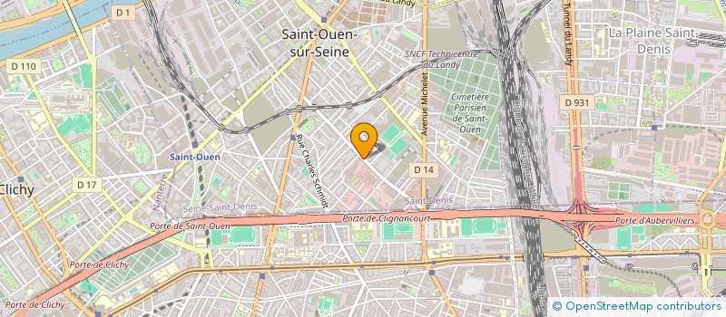localisation de l'entreprise SARL CARPAS à SAINT-OUEN-SUR-SEINE