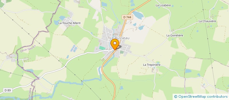 localisation de l'entreprise SARL CARQUIS  MONCOUTANT-SUR-SEVRE