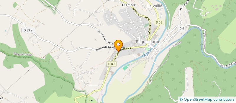 localisation de l'entreprise SARL CARRASCAL CADRIEU à ROQUECOURBE