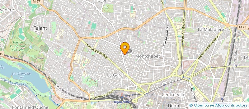 localisation de l'entreprise SARL CARRE D'ART à DIJON