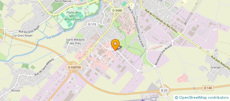 localisation de l'entreprise SARL CARRE ET ASSOCIES à FONTENAY-LE-COMTE