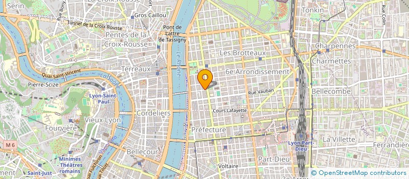 localisation de l'entreprise SARL CARRE JUNIOR à LYON