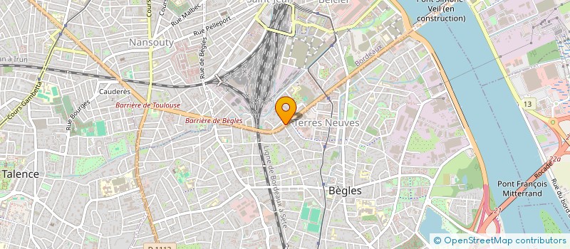 localisation de l'entreprise SARL CARRE ROSES à BORDEAUX