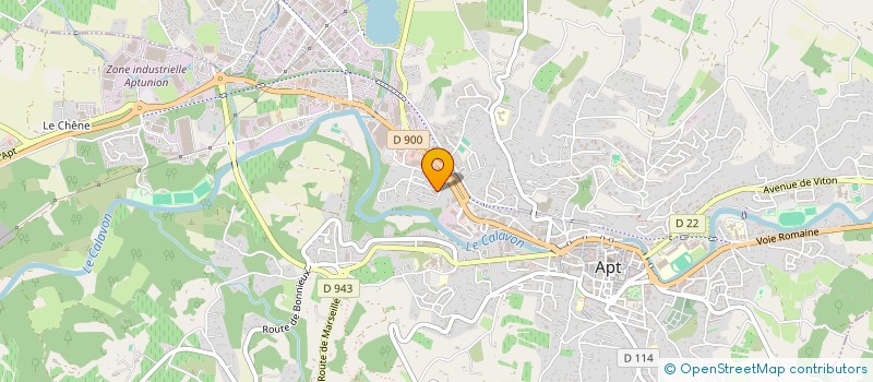 localisation de l'entreprise SARL CARREAUX D'APT à APT