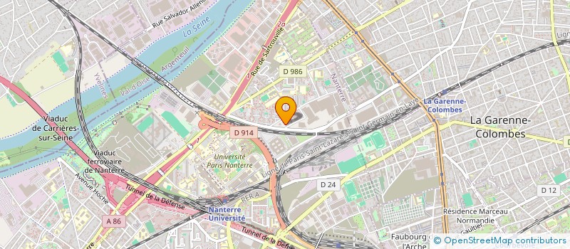 localisation de l'entreprise SARL CARREIRA à NANTERRE