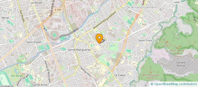 localisation de l'entreprise SARL CARRELAGE DU SABLIER à MARSEILLE