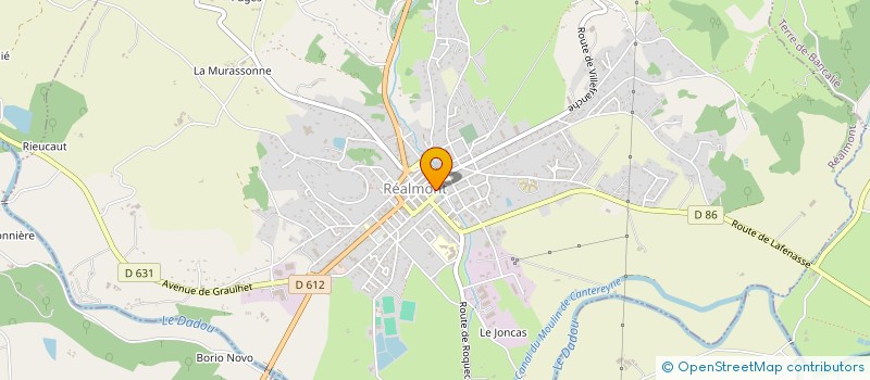 localisation de l'entreprise SARL CARRELAGES PAPIERS PEINTS LANGUEDOC à PUYGOUZON
