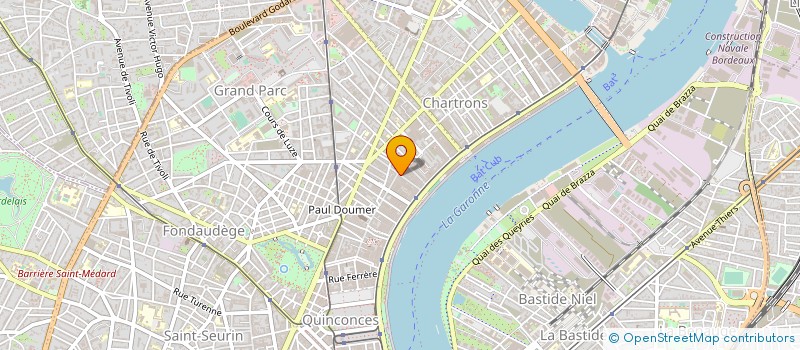 localisation de l'entreprise SARL CARRERE à BORDEAUX