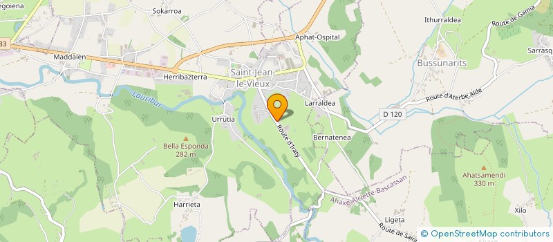 localisation de l'entreprise SARL CARRICA  SAINT-JEAN-LE-VIEUX