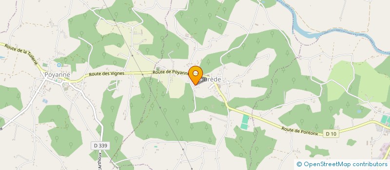 localisation de l'entreprise SARL CARRINCAZEAUX VERGERS ESTIENNE  LAUREDE