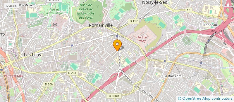 localisation de l'entreprise SARL CARRO  ROMAINVILLE