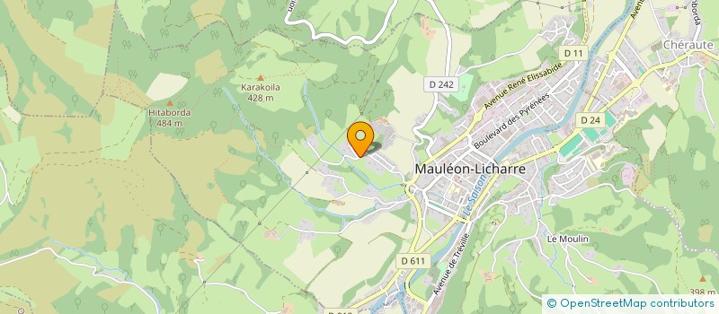 localisation de l'entreprise SARL CARROLA  MAULEON-LICHARRE