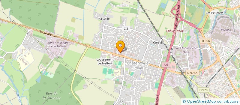 localisation de l'entreprise SARL CARROSANIT à CHATENOY-LE-ROYAL
