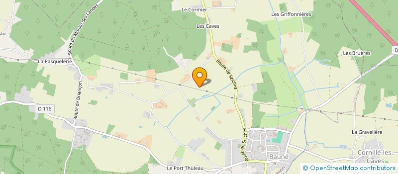 localisation de l'entreprise SARL CARROSSERIE BEL AIR à LOIRE-AUTHION