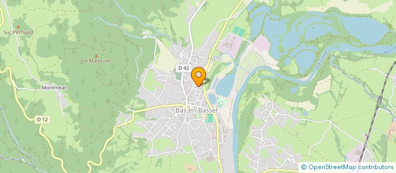 localisation de l'entreprise SARL CARROSSERIE DE LA VALLEE à BAS-EN-BASSET