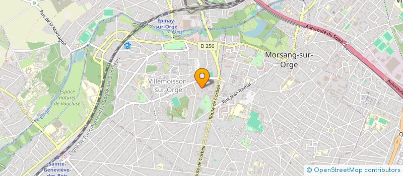 localisation de l'entreprise SARL CARROSSERIE DES MEULIERES à VILLEMOISSON-SUR-ORGE