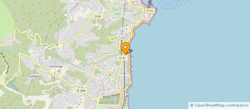 localisation de l'entreprise SARL CARROSSERIE NOUVELLE à BASTIA