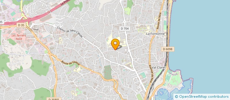 localisation de l'entreprise SARL CARROSSERIE POMA à ANTIBES