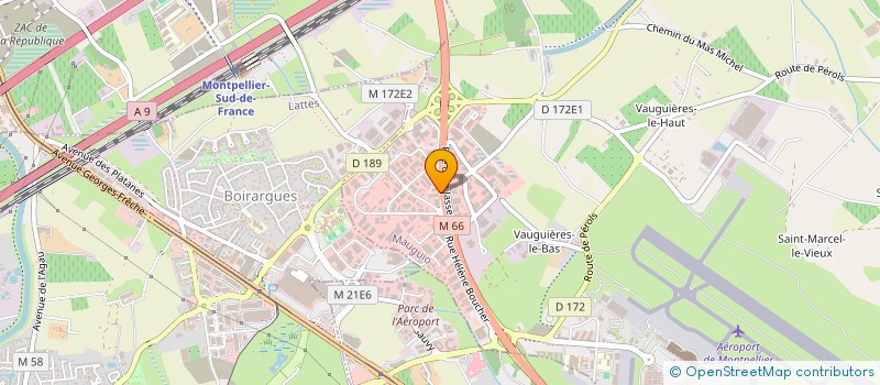 localisation de l'entreprise SARL CARROSSERIE SUPTOL  MAUGUIO