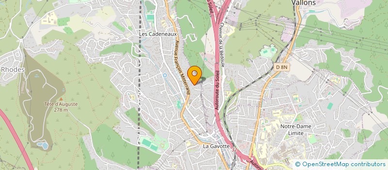 localisation de l'entreprise SARL CARRY FRANCE DISTRIBUTION à LES PENNES-MIRABEAU