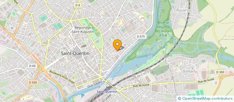 localisation de l'entreprise SARL CARSET à SAINT-QUENTIN