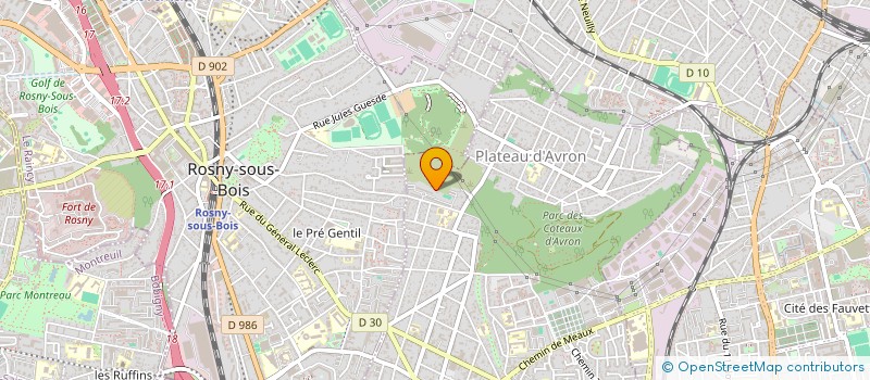 localisation de l'entreprise SARL CARTA PLOMBERIE à NEUILLY-PLAISANCE
