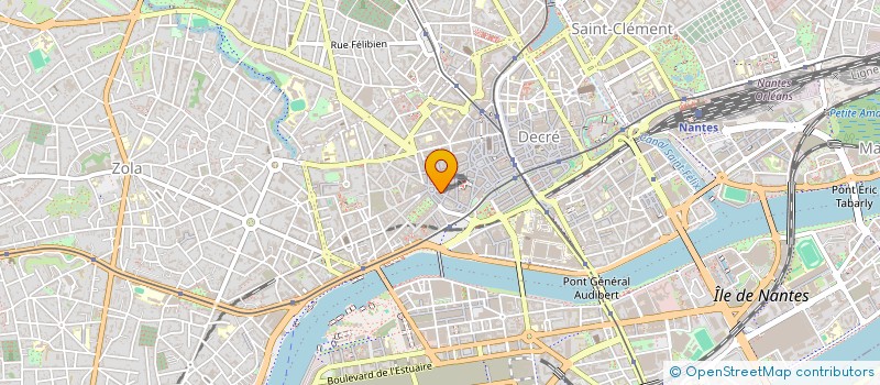 localisation de l'entreprise SARL CAS à NANTES