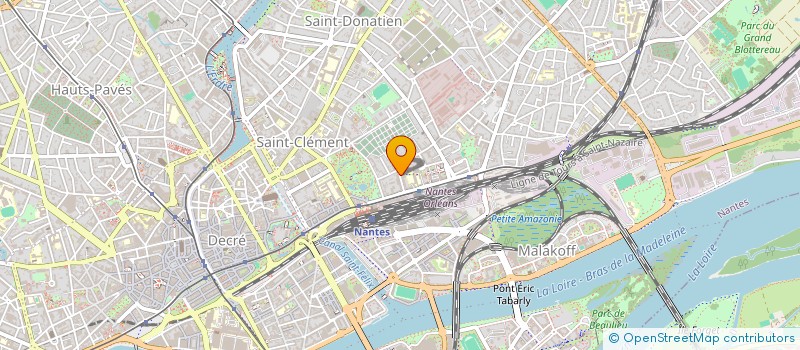 localisation de l'entreprise SARL CAS à NANTES