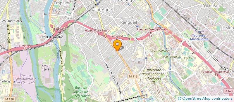 localisation de l'entreprise SARL CASA RAUL  TOULOUSE