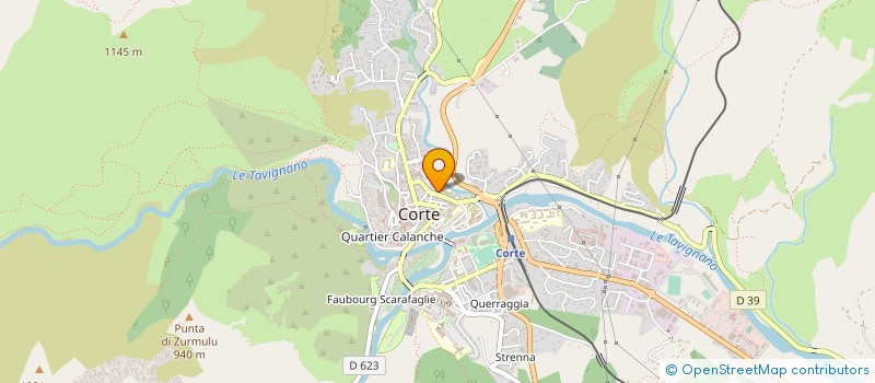 localisation de l'entreprise SARL CASA VOSTRA à CORTE