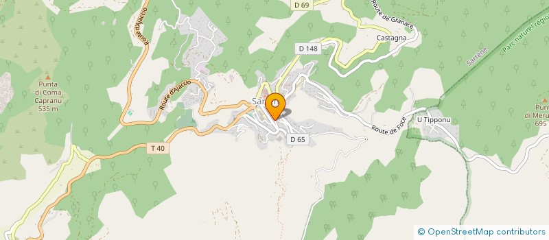 localisation de l'entreprise SARL CASABIANCA à SARTENE