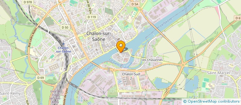 localisation de l'entreprise SARL CASALANA à CHALON-SUR-SAONE